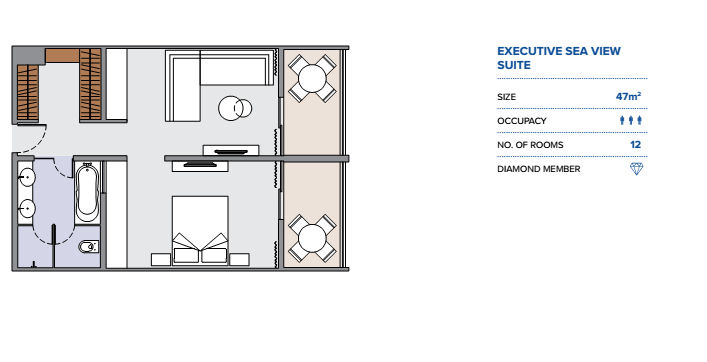 Executive Suite Sea View